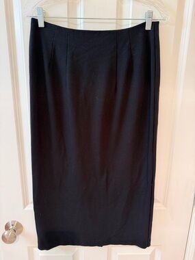 Eileen Fisher Black Pencil Skirt